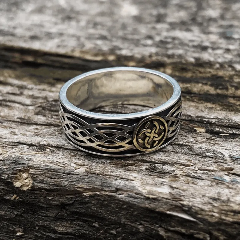 Celtic Amulet Sterling Silver Viking Ring