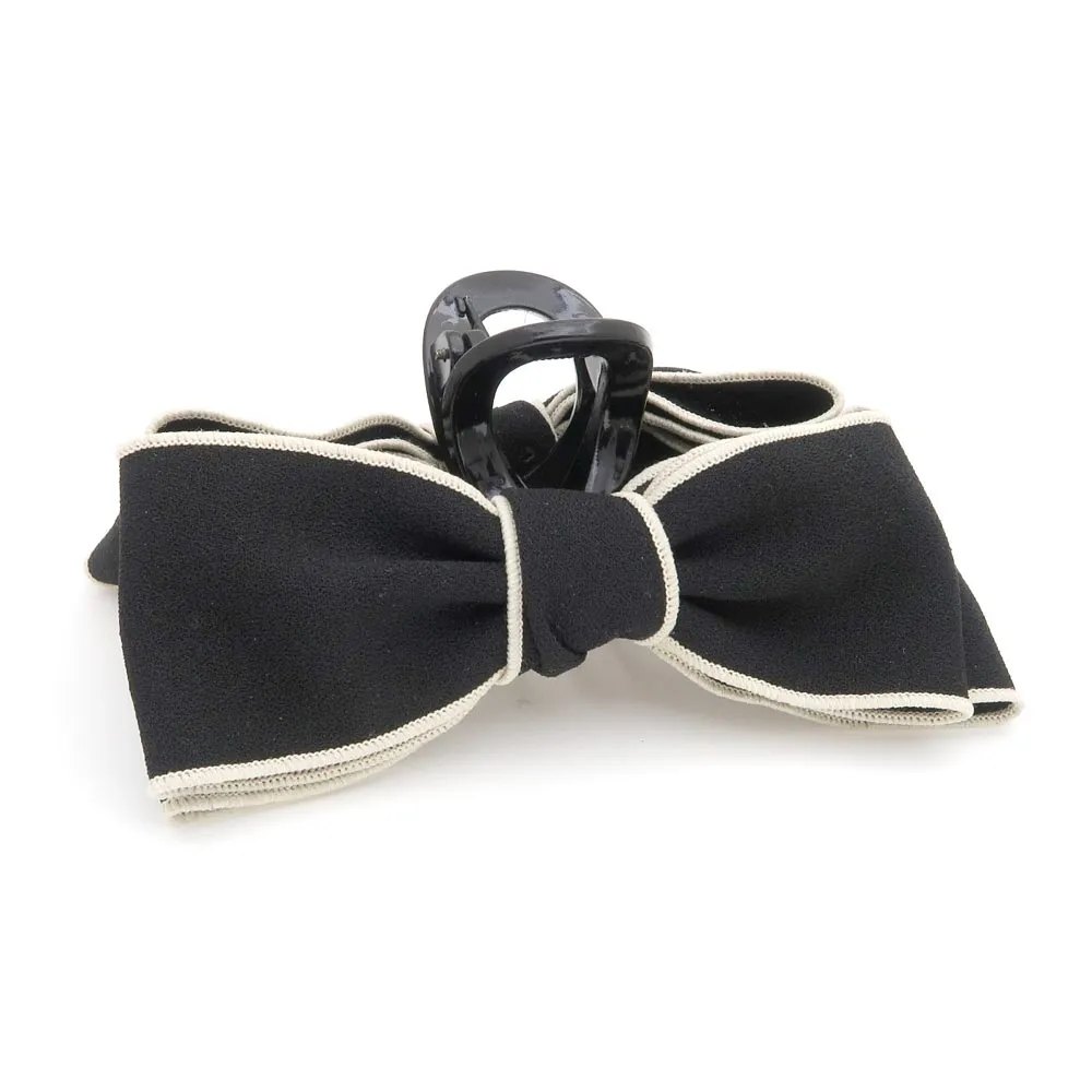 Chunky Double Bow Hair Clip