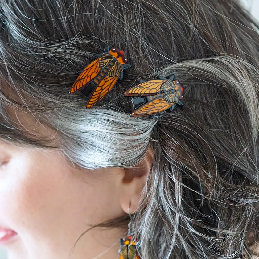 Cicadian Rhythms Hair Clips Set - 2 Piece