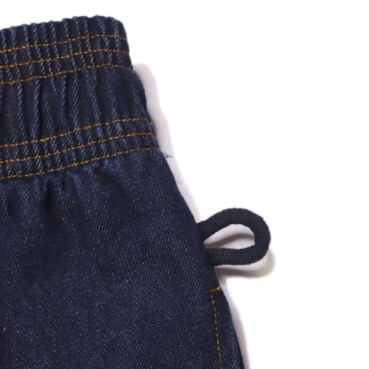 Cookman Wide Chef Pants - Denim : Navy