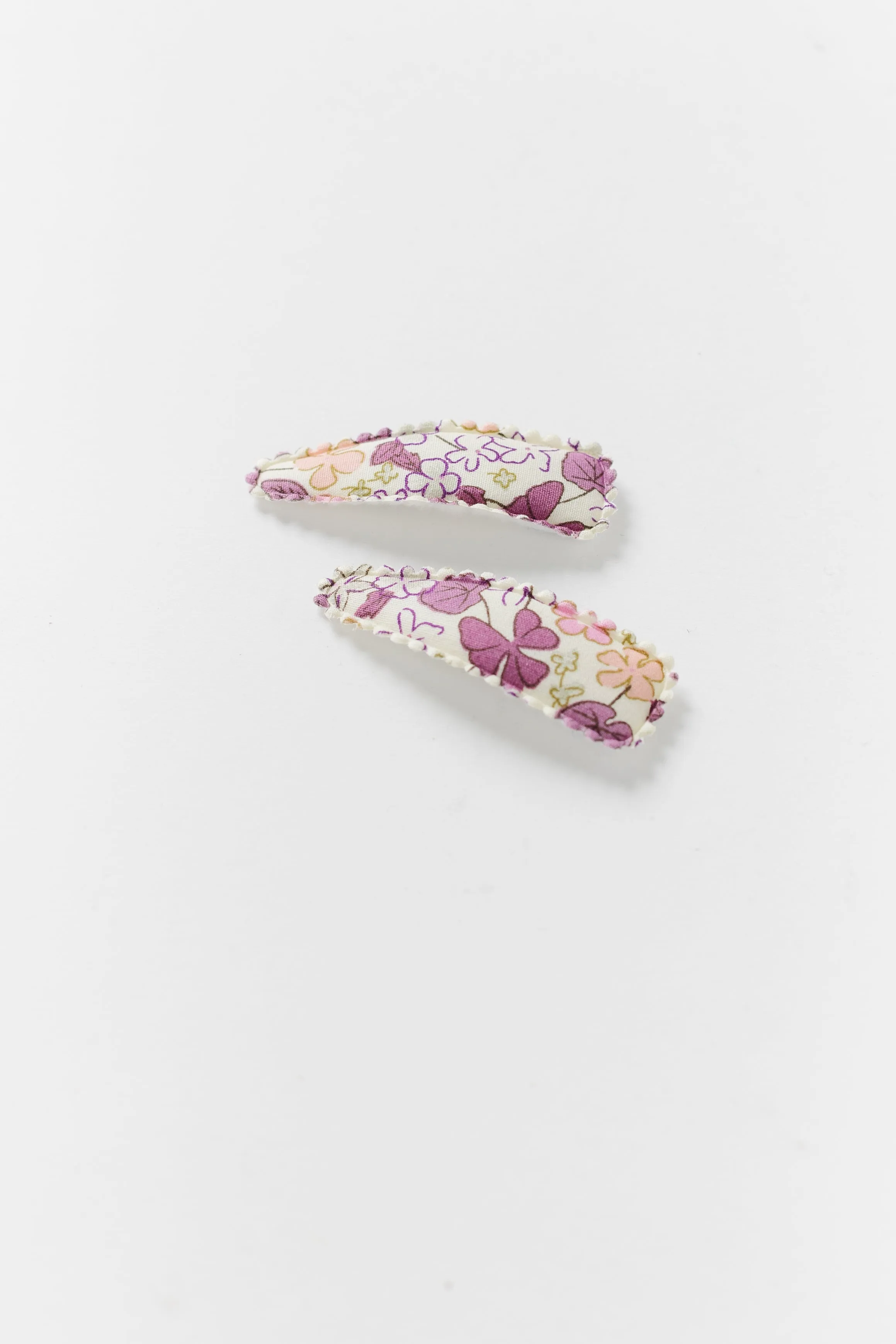 Cove Fabric Hair Clips - Set of 2