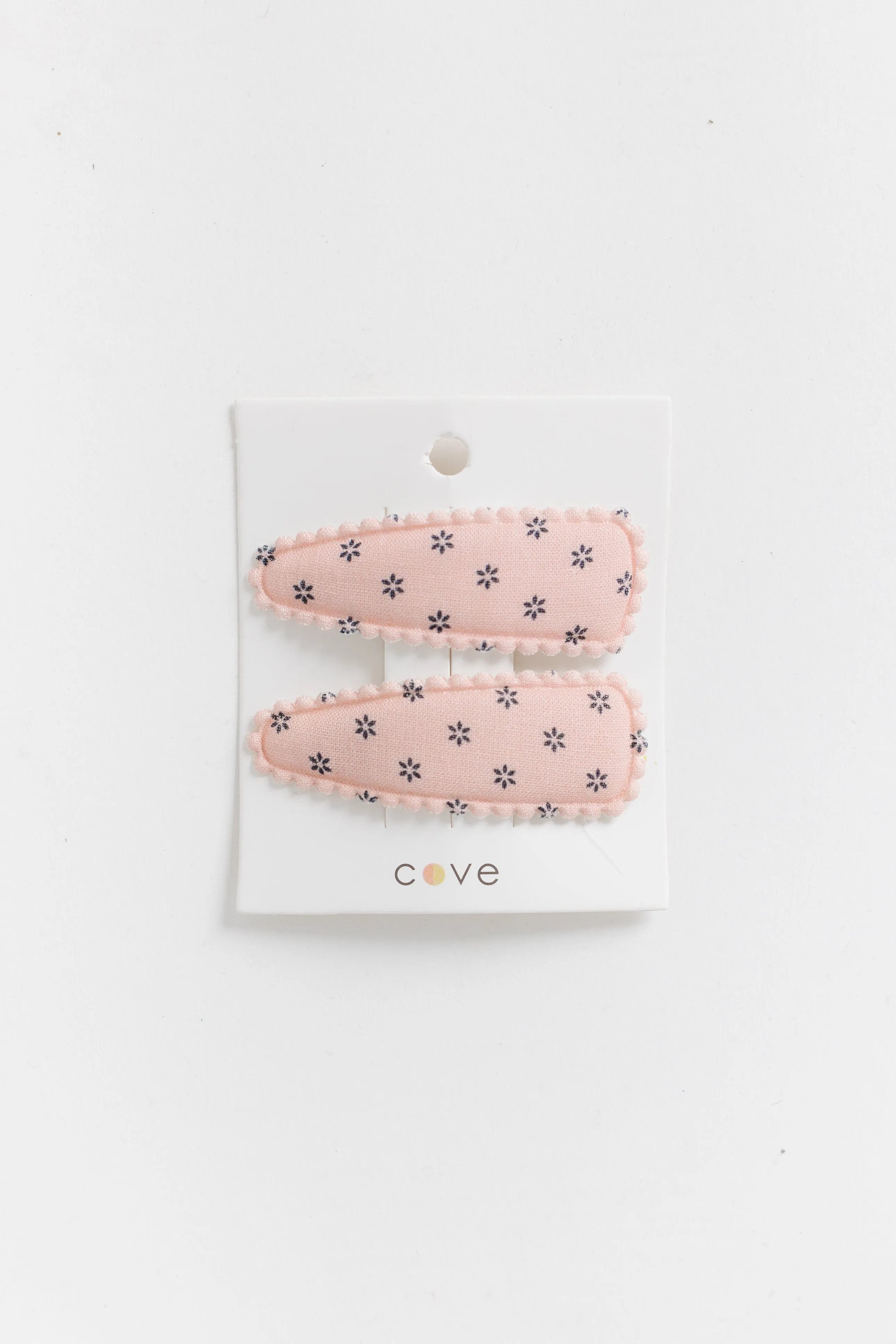 Cove Fabric Hair Clips - Set of 2