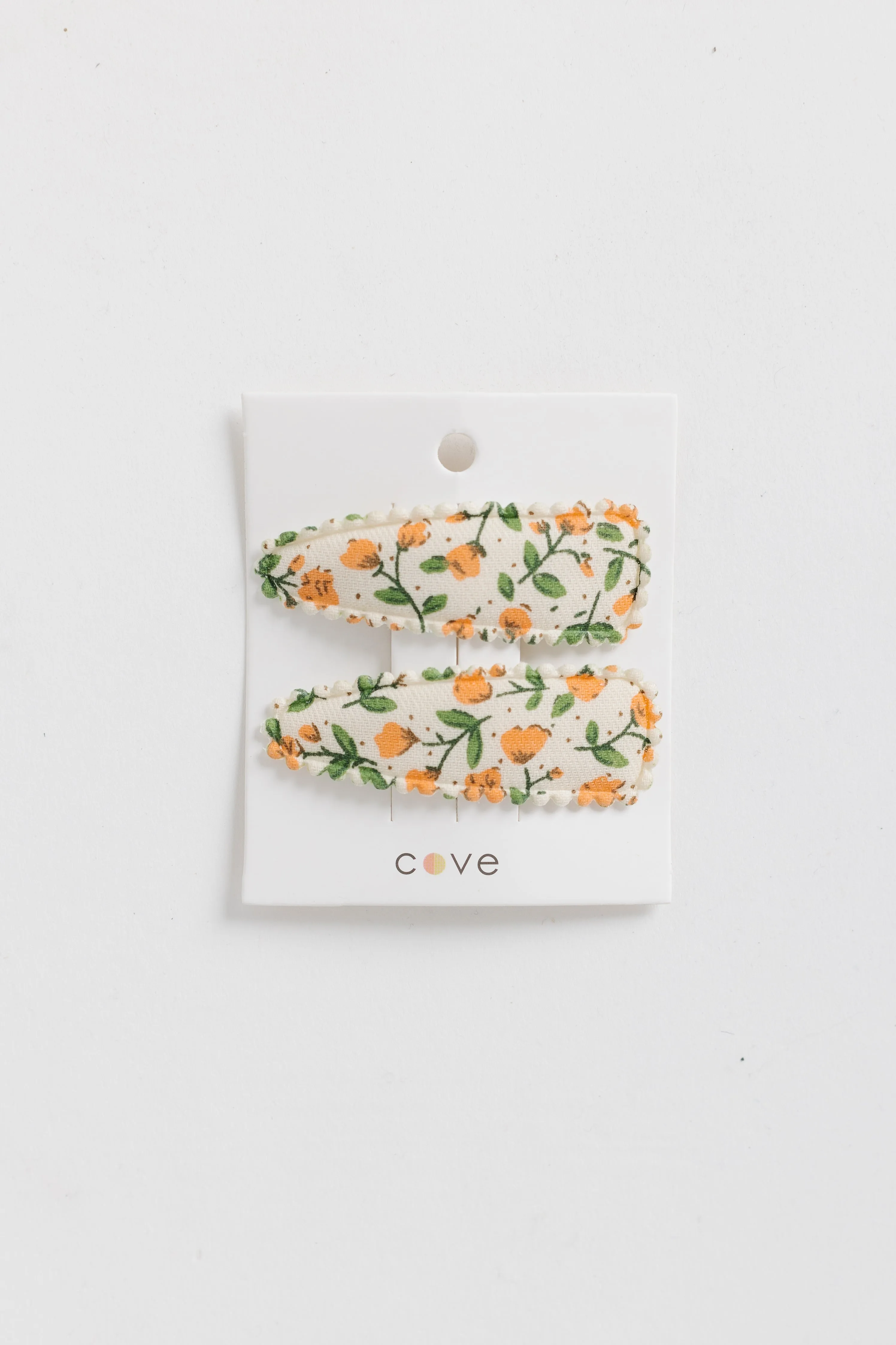 Cove Fabric Hair Clips - Set of 2