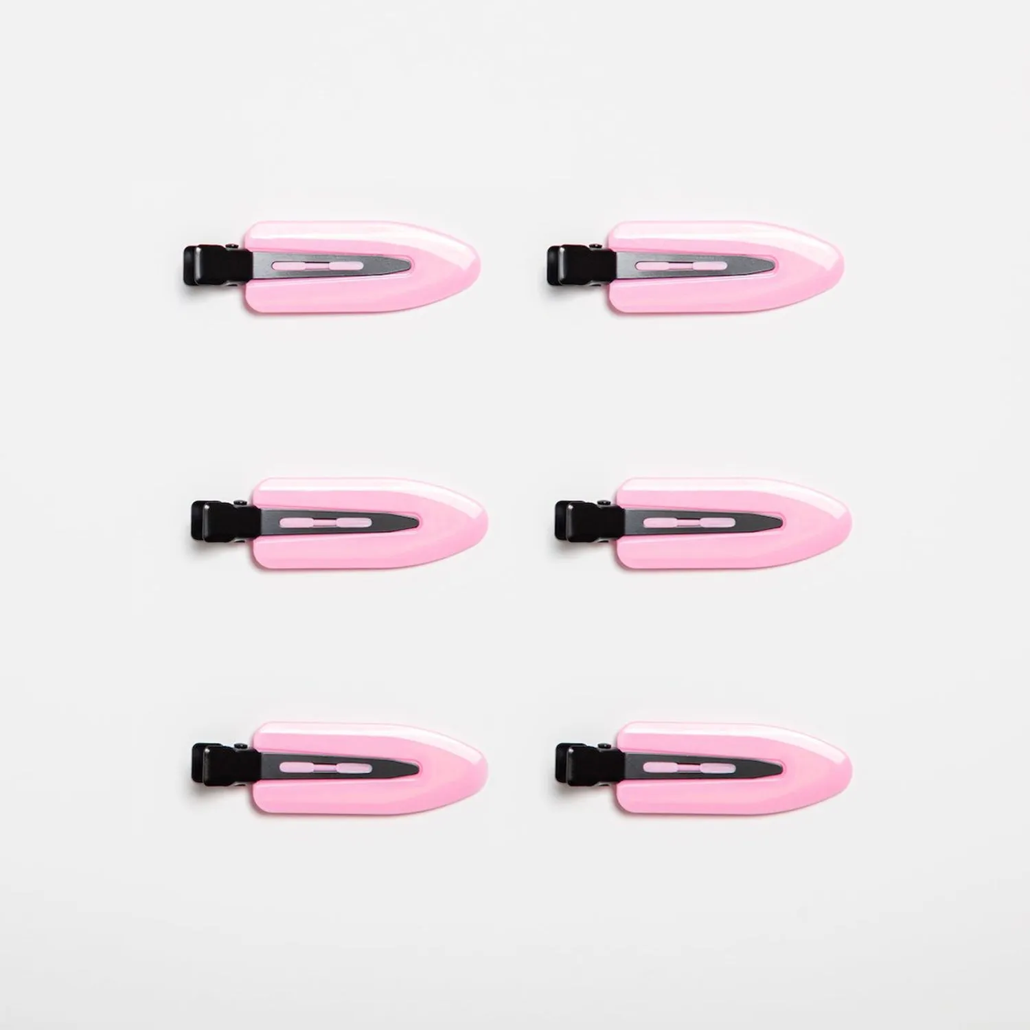 Creasless No-Bend Hair Clips 6-pack