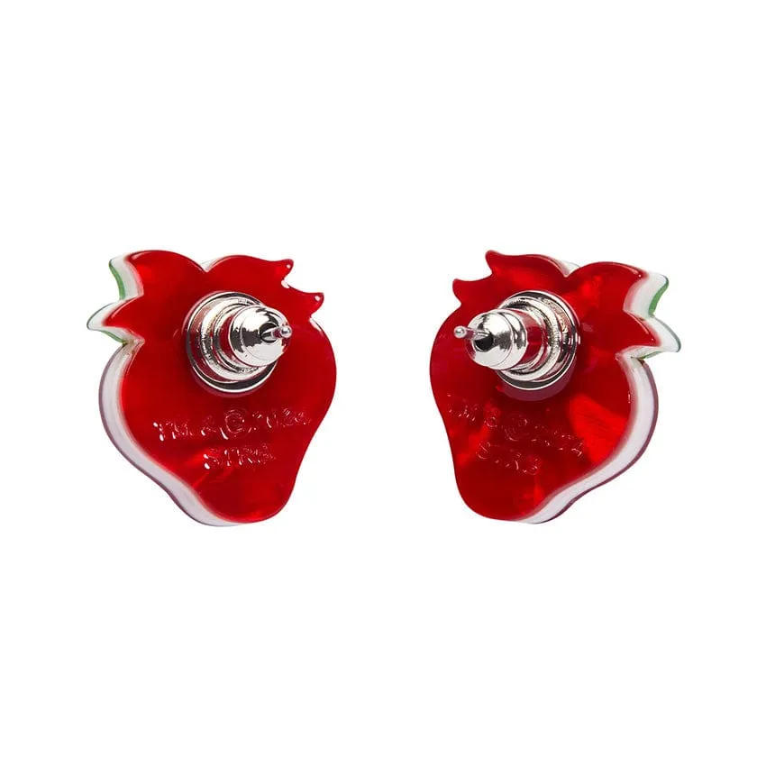 Darling Strawberry Stud Earrings