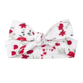 Designer Kidz Penny Floral Headband - Red