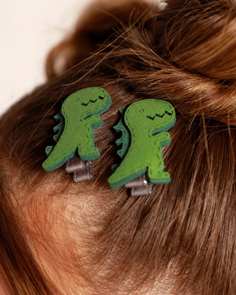 Dino BB Pair Hair Clips