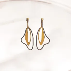 Duotone Drop Earrings