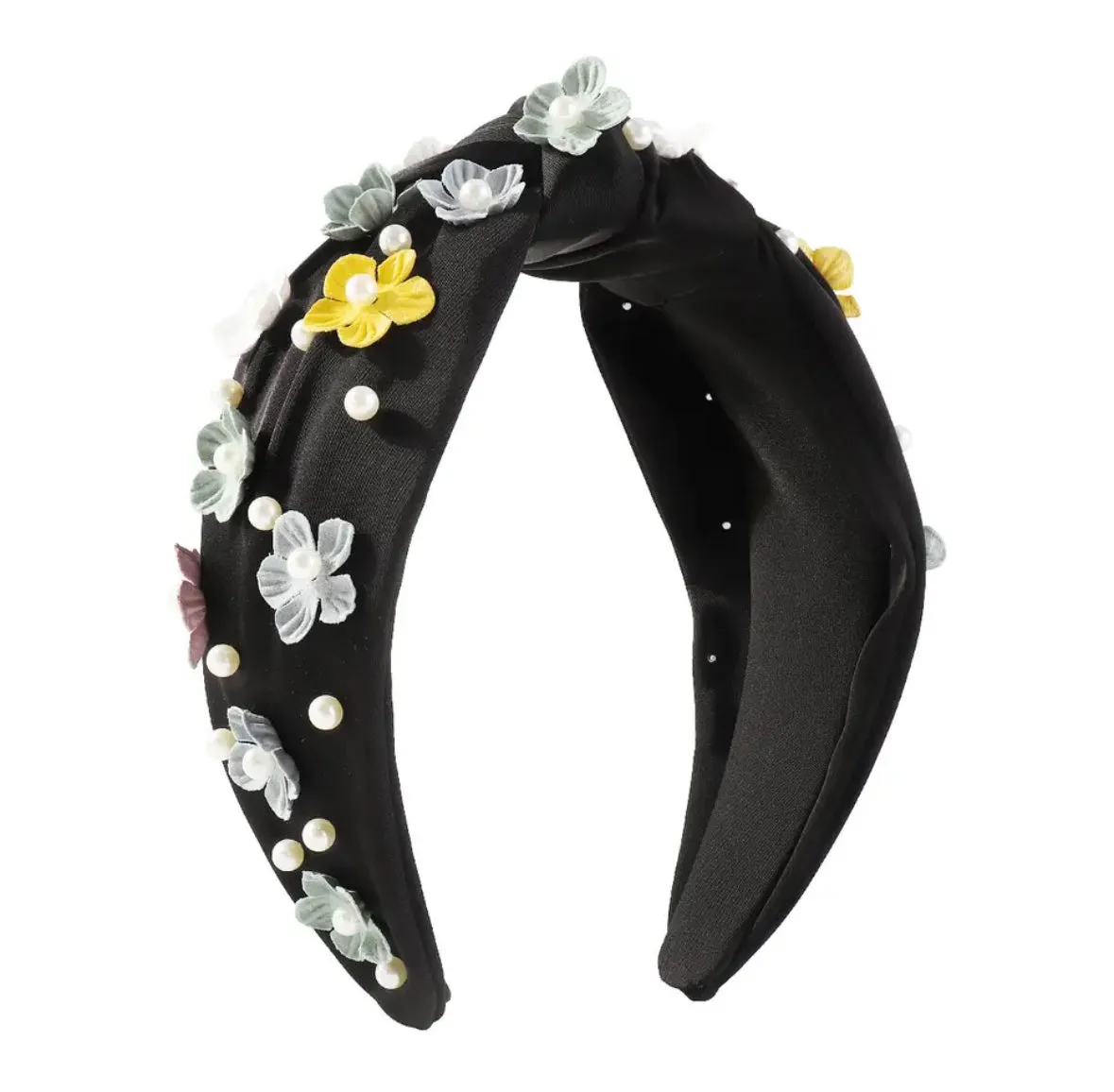 Fleur Headband Black