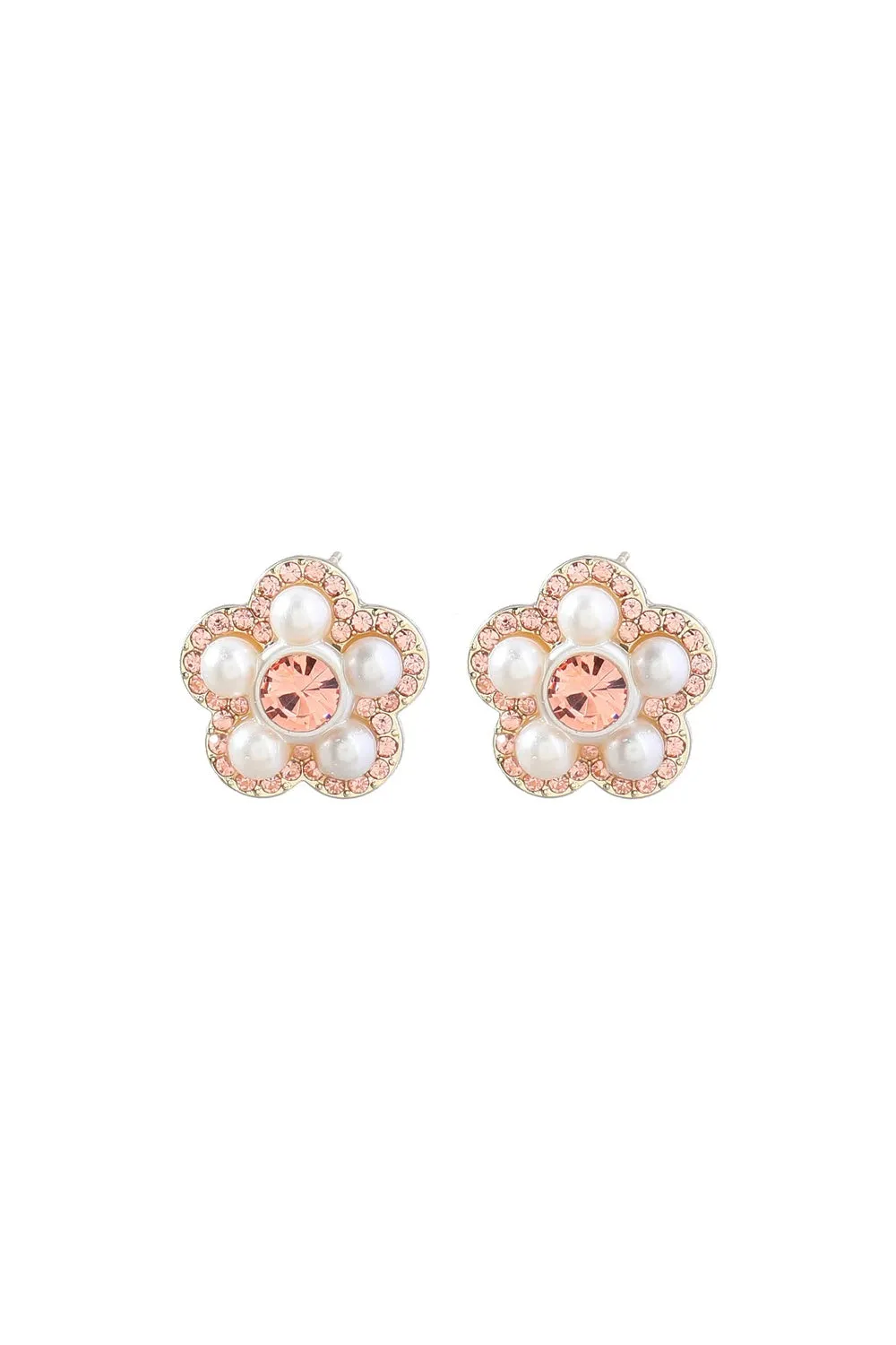 FLOWER CHILD EARRINGS ROSE