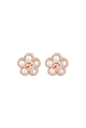 FLOWER CHILD EARRINGS ROSE