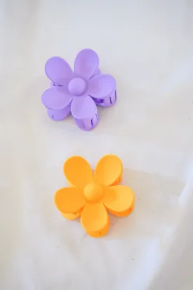 Flower Claw Clip