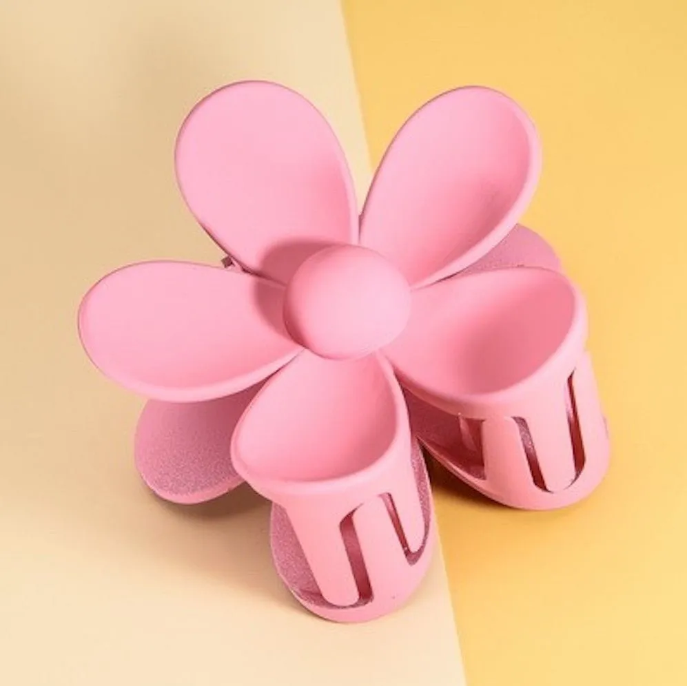 Flower Hair Claw Clip