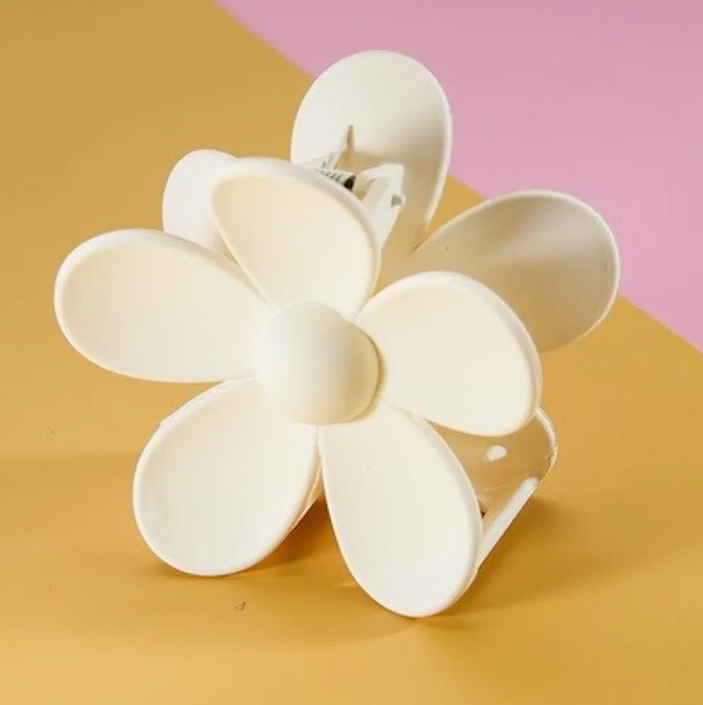 Flower Hair Claw Clip