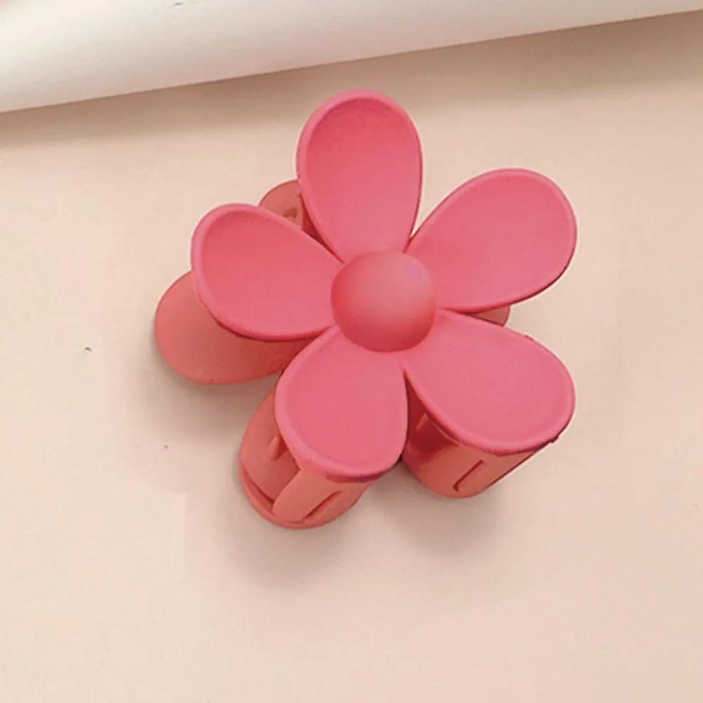 Flower Hair Claw Clip