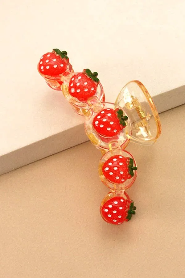 Fruit Hair Claw Clips