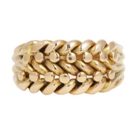 Golden Flame Keeper Ring