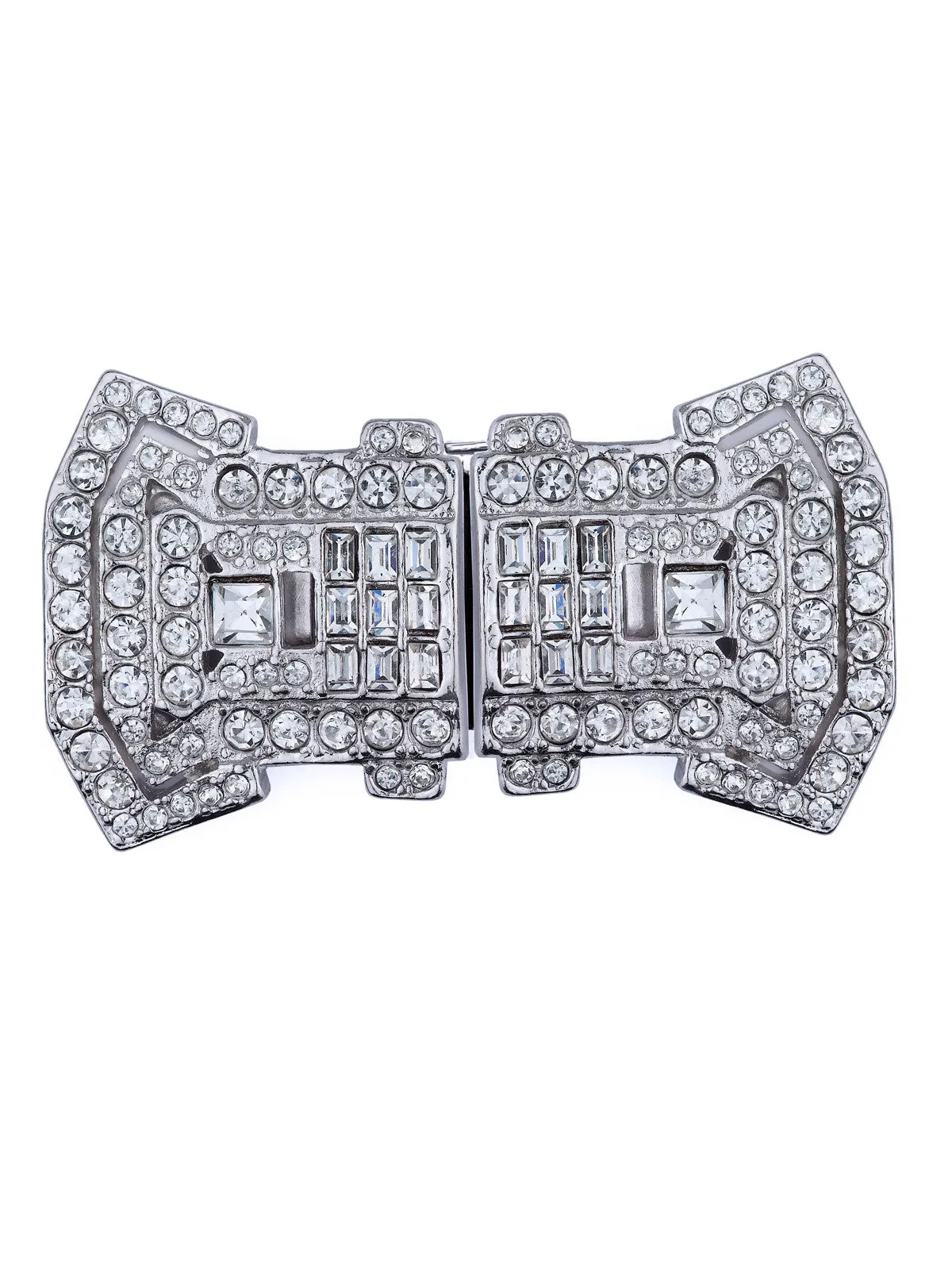 Greta Double Clip Brooch