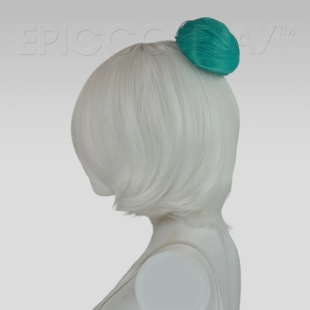 Hair Bun Extension - Vocaloid Green