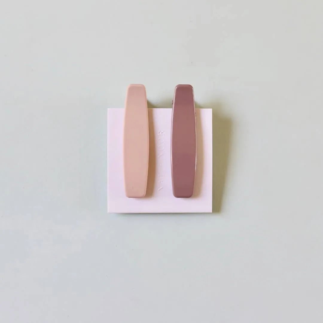 HAIR CLIP - Lani In Pink   Mauve