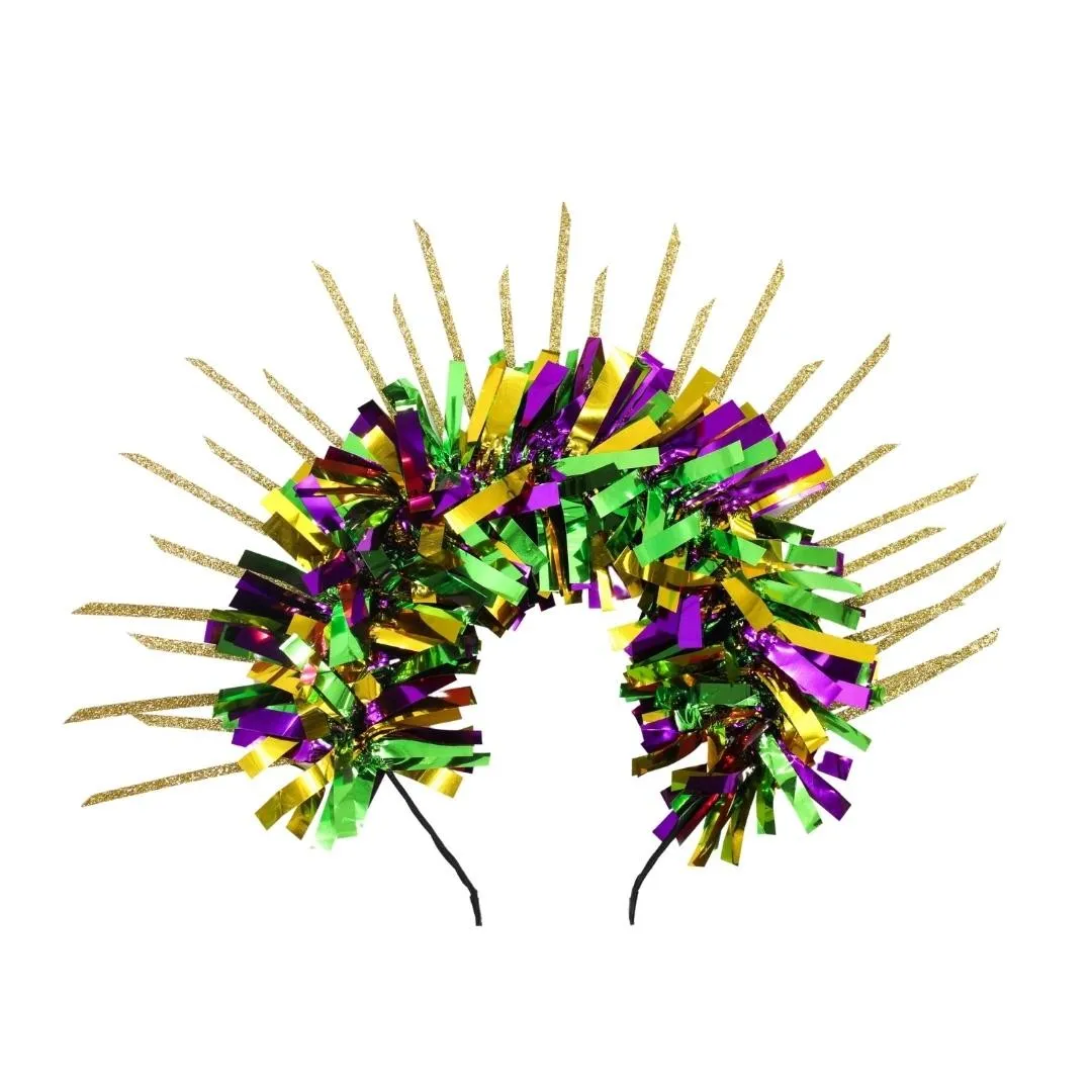 HALO MARDI GRAS HEADBAND