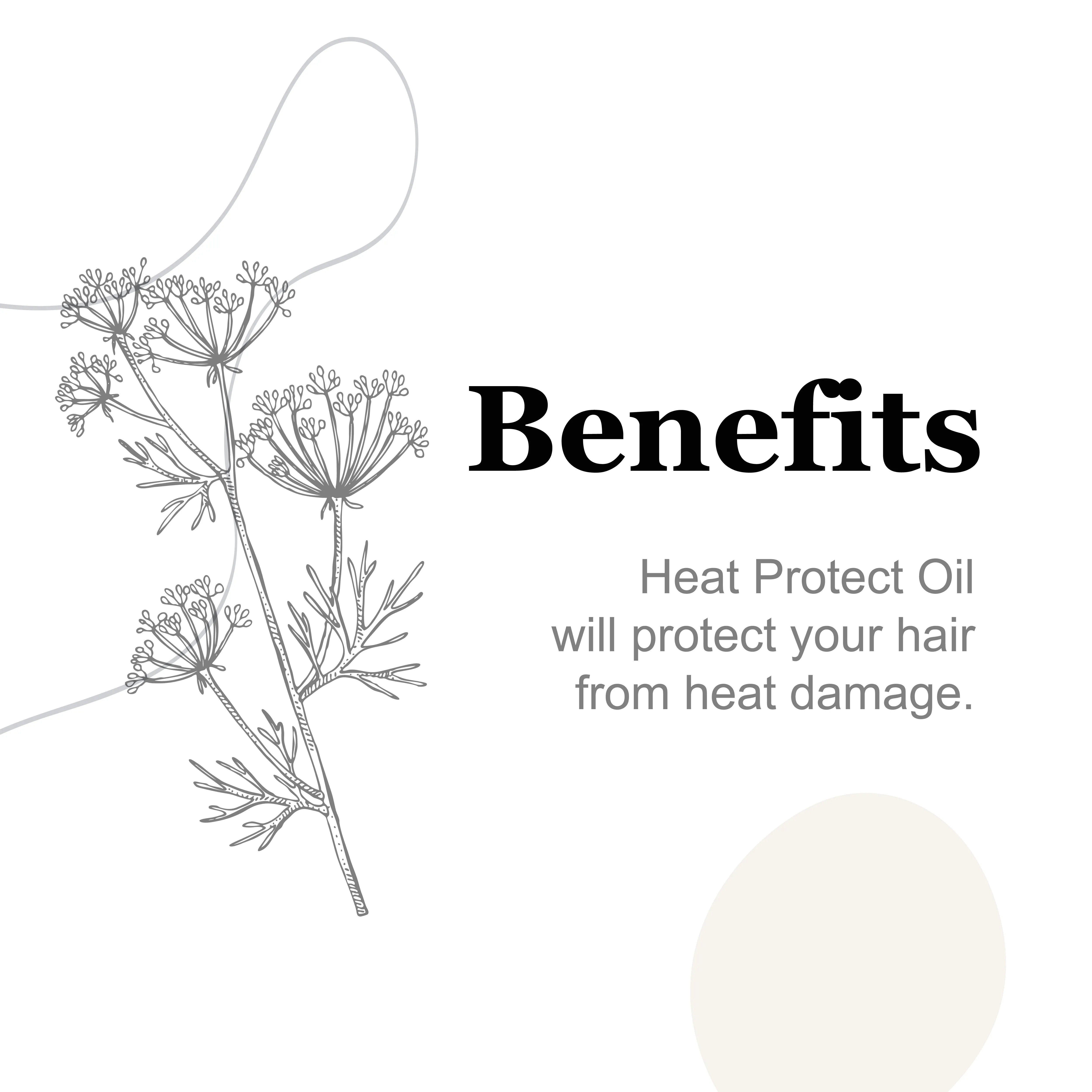 Heat Protect Ayurvedic Hair Oil 2oz