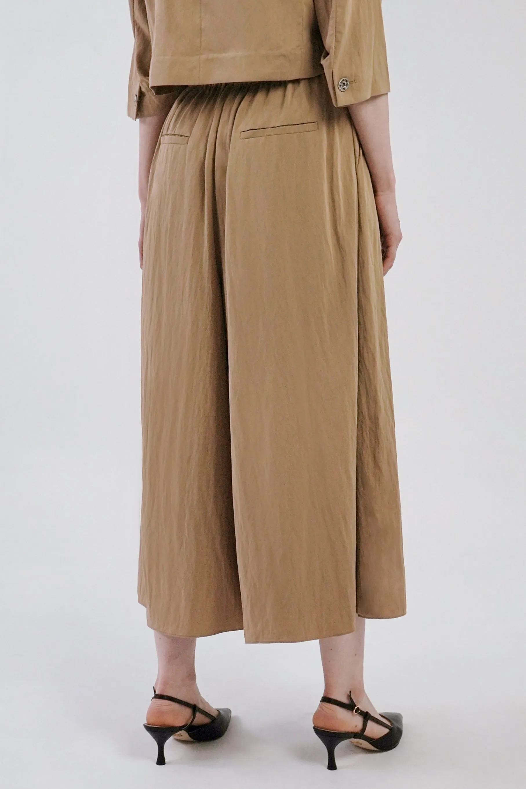 Karina Wide Pants, Brown