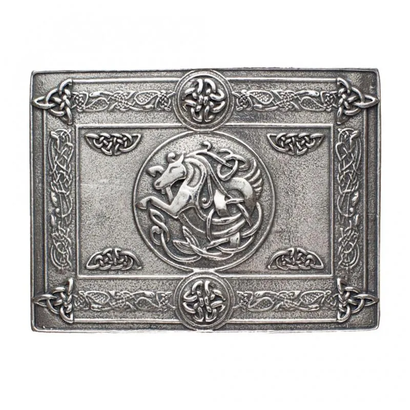 Kelpie (Celtic Water Horse) Kilt Buckle