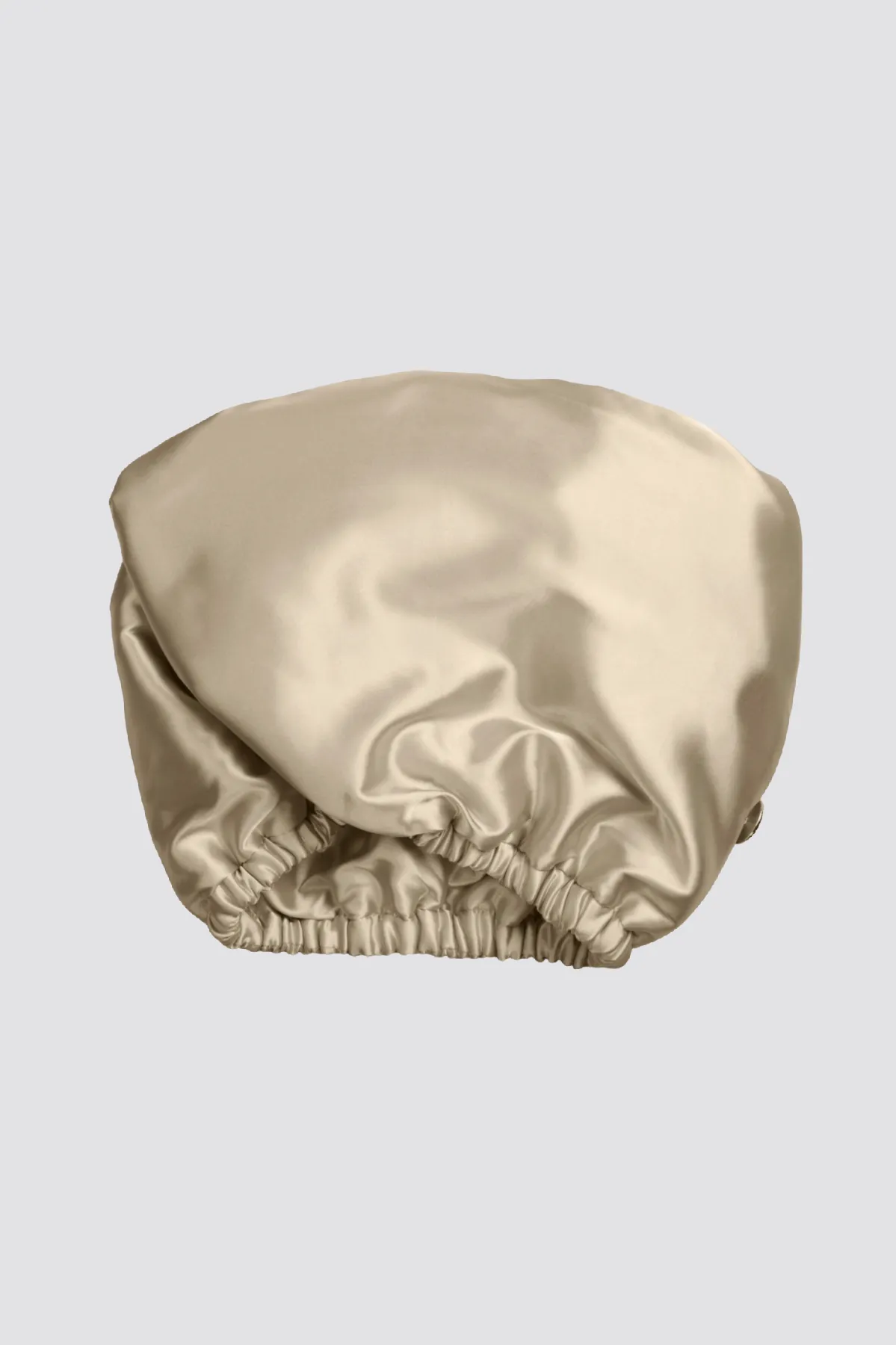 Kitsch Satin Wrapped Hair Towel - Champagne