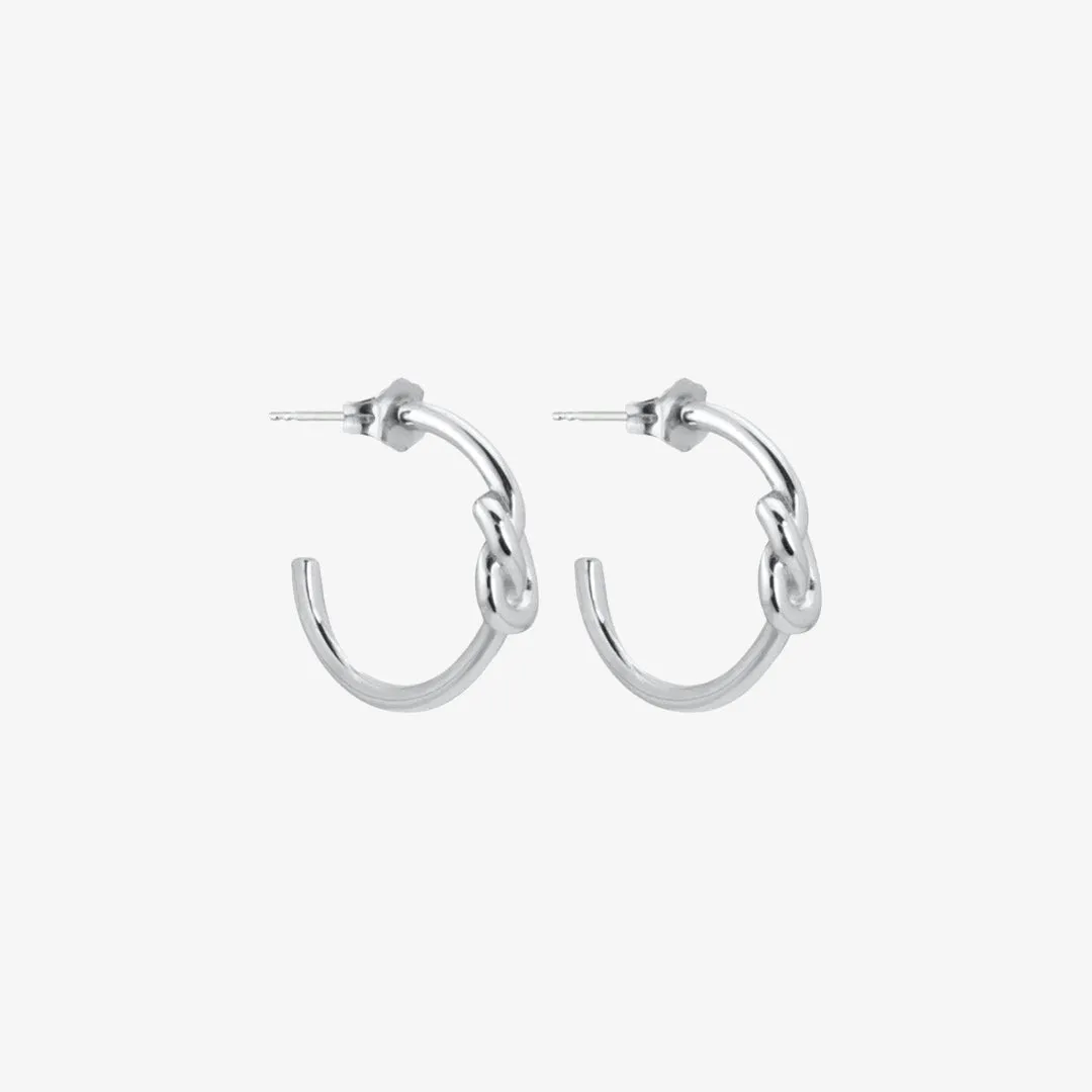 Knot Mini Hoops