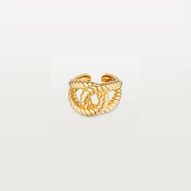 Knot Ring in Yellow Gold 'Knotting Else