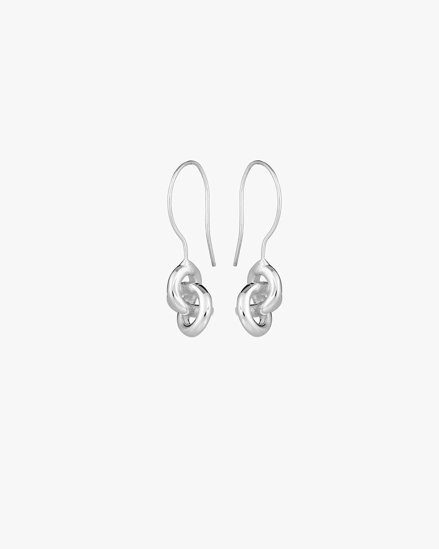 Le Knot earrings short silver