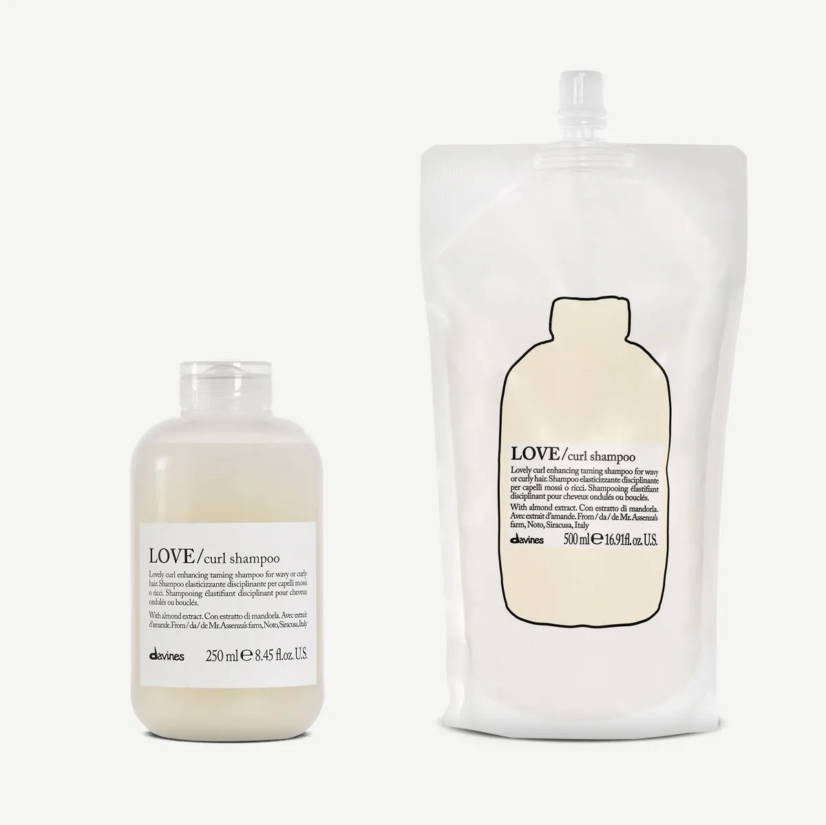 LOVE Curl Shampoo Refill Duo