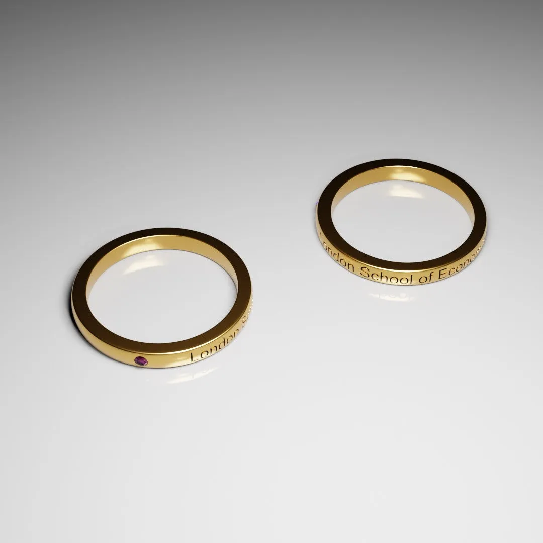 LSE Gold/Silver Rings