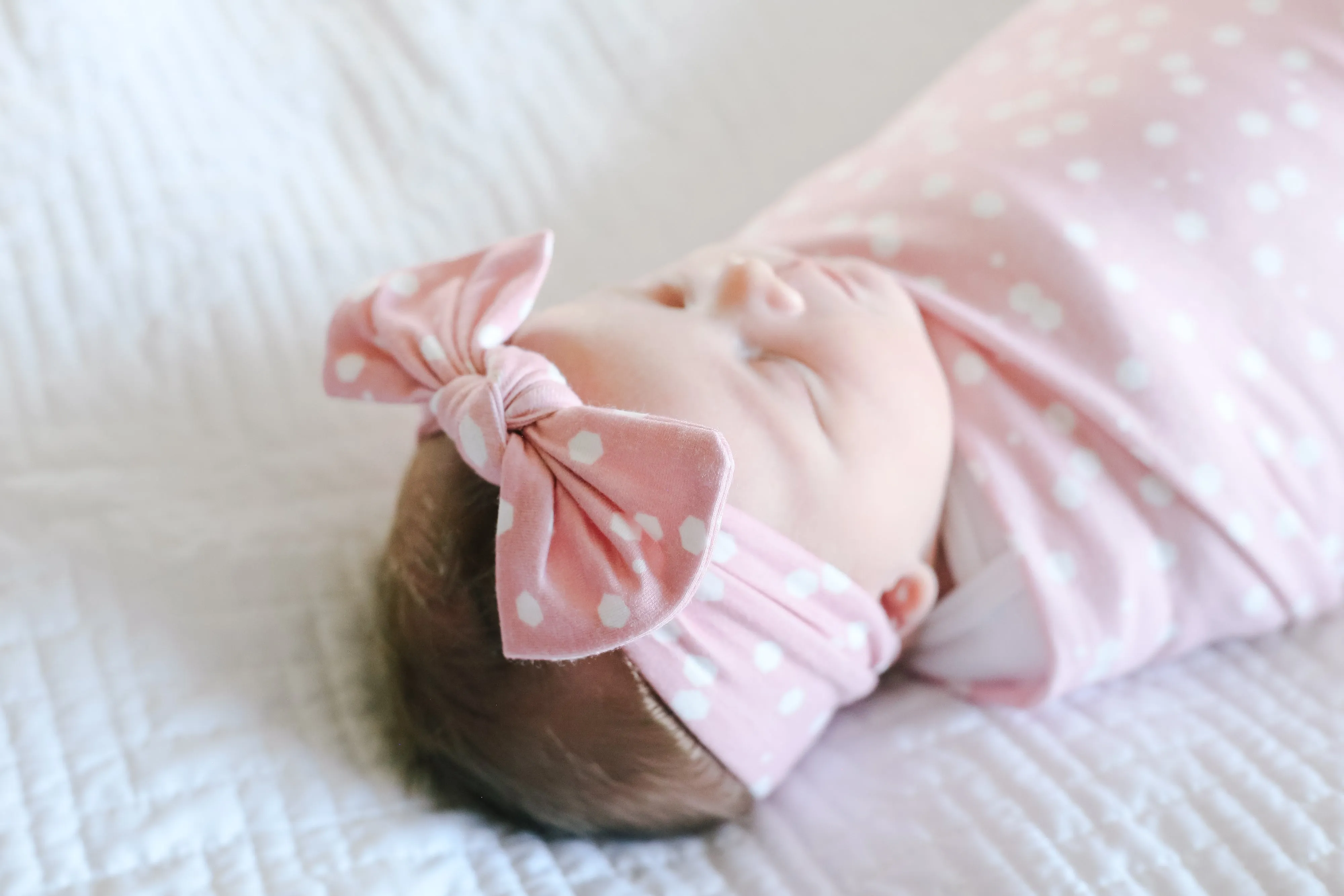 Lucy Knit Headband Bow