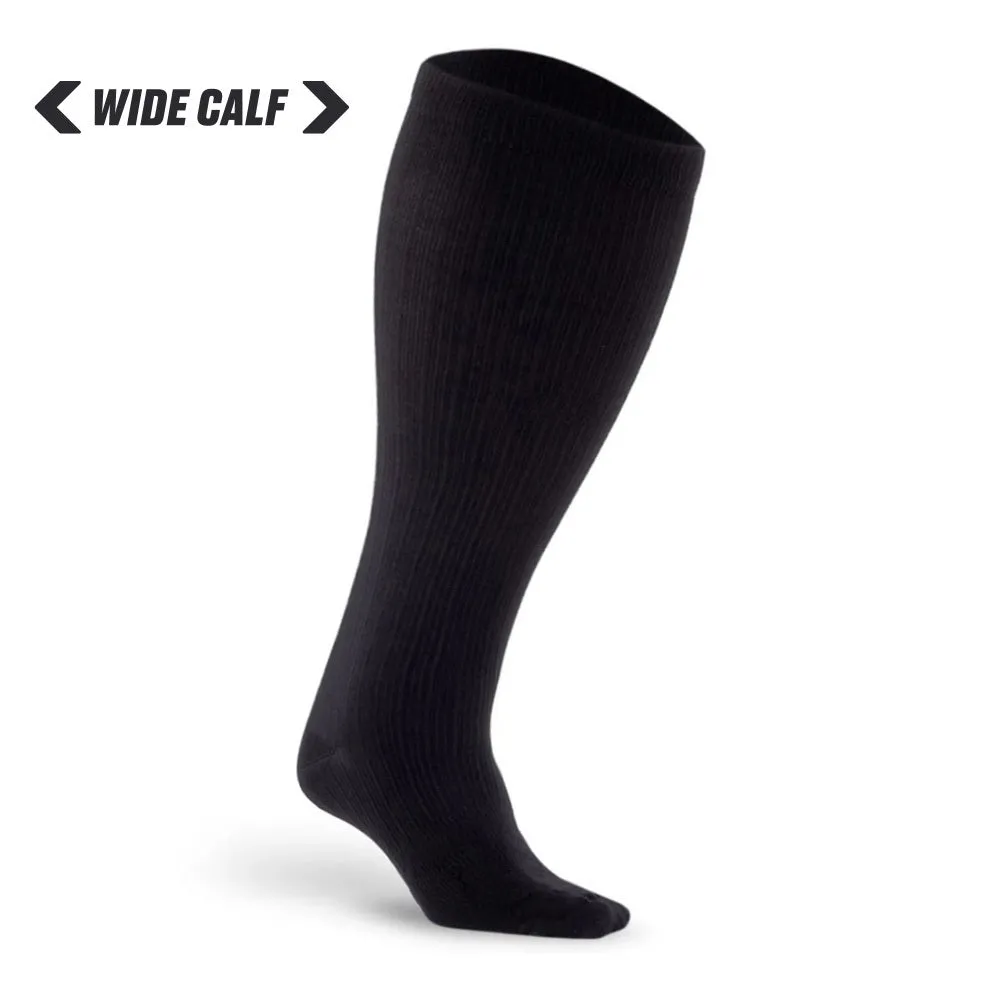 Marathon Wide-Calf, Black on Black