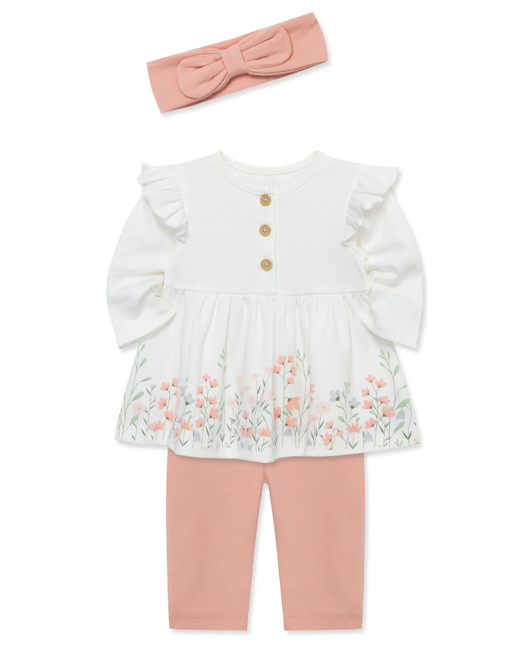 Meadow Border Tunic Set (12M-24M)