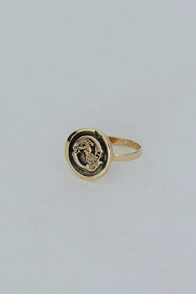 Mermaids Seal Rings