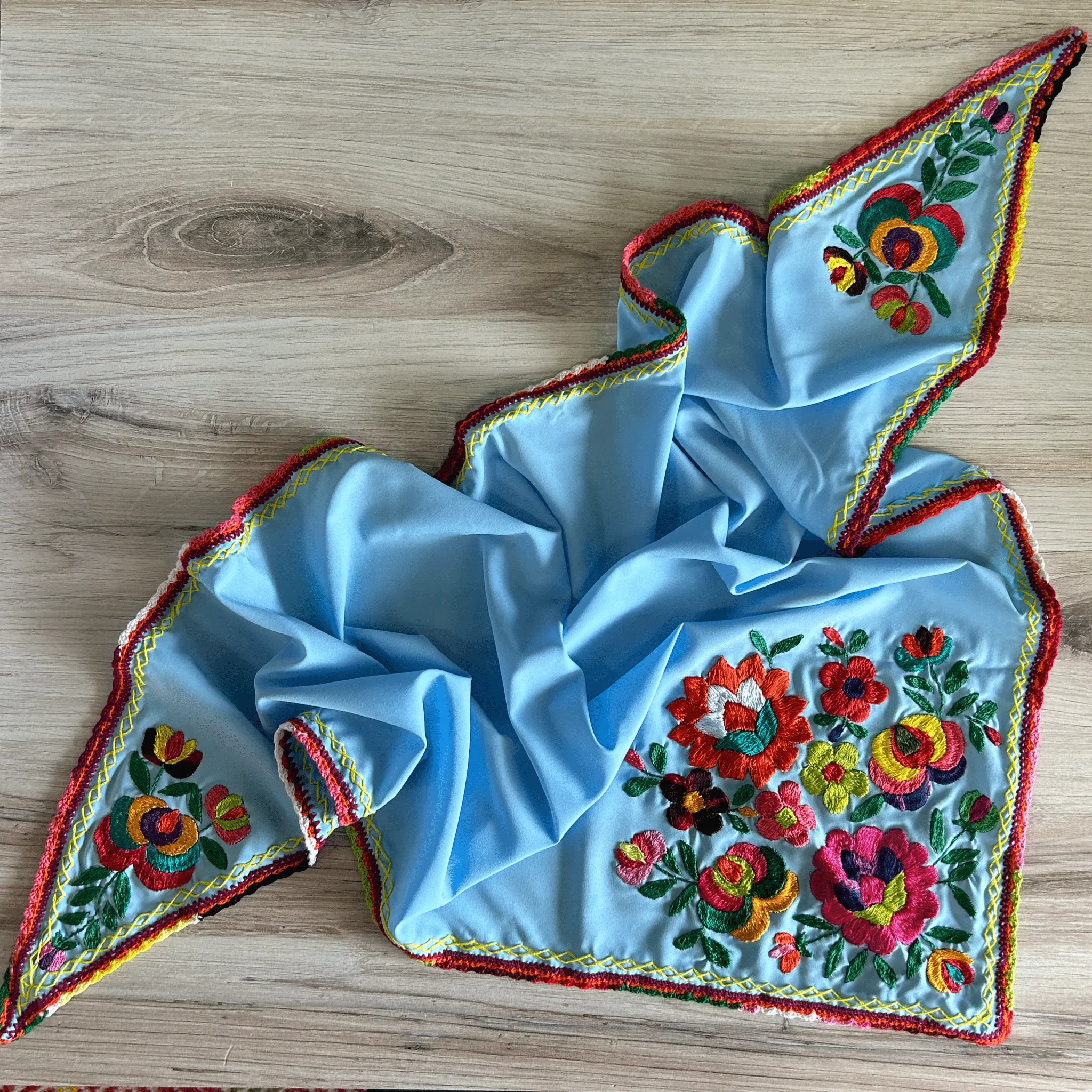 Mexican Embroidered Bandana