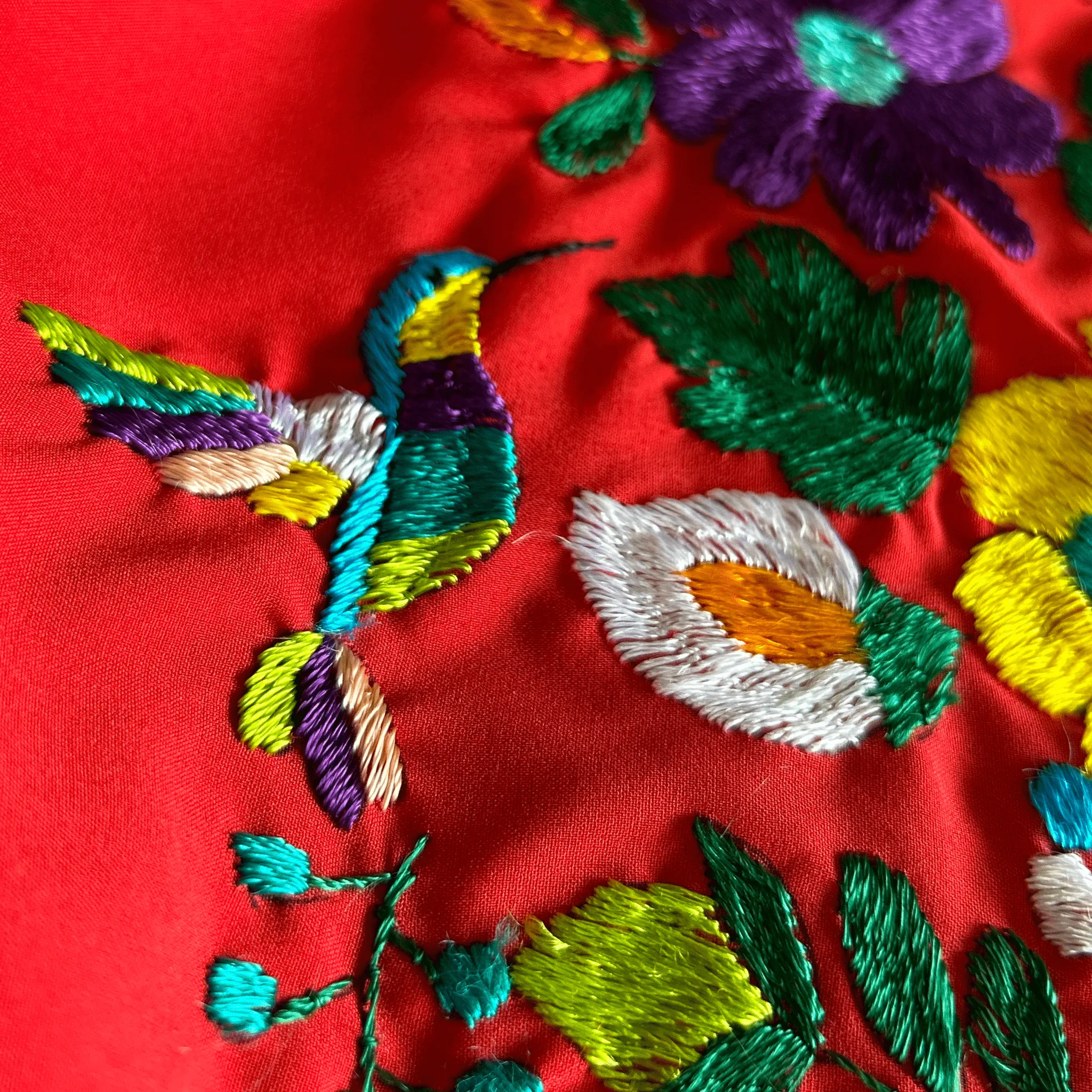 Mexican Embroidered Bandana