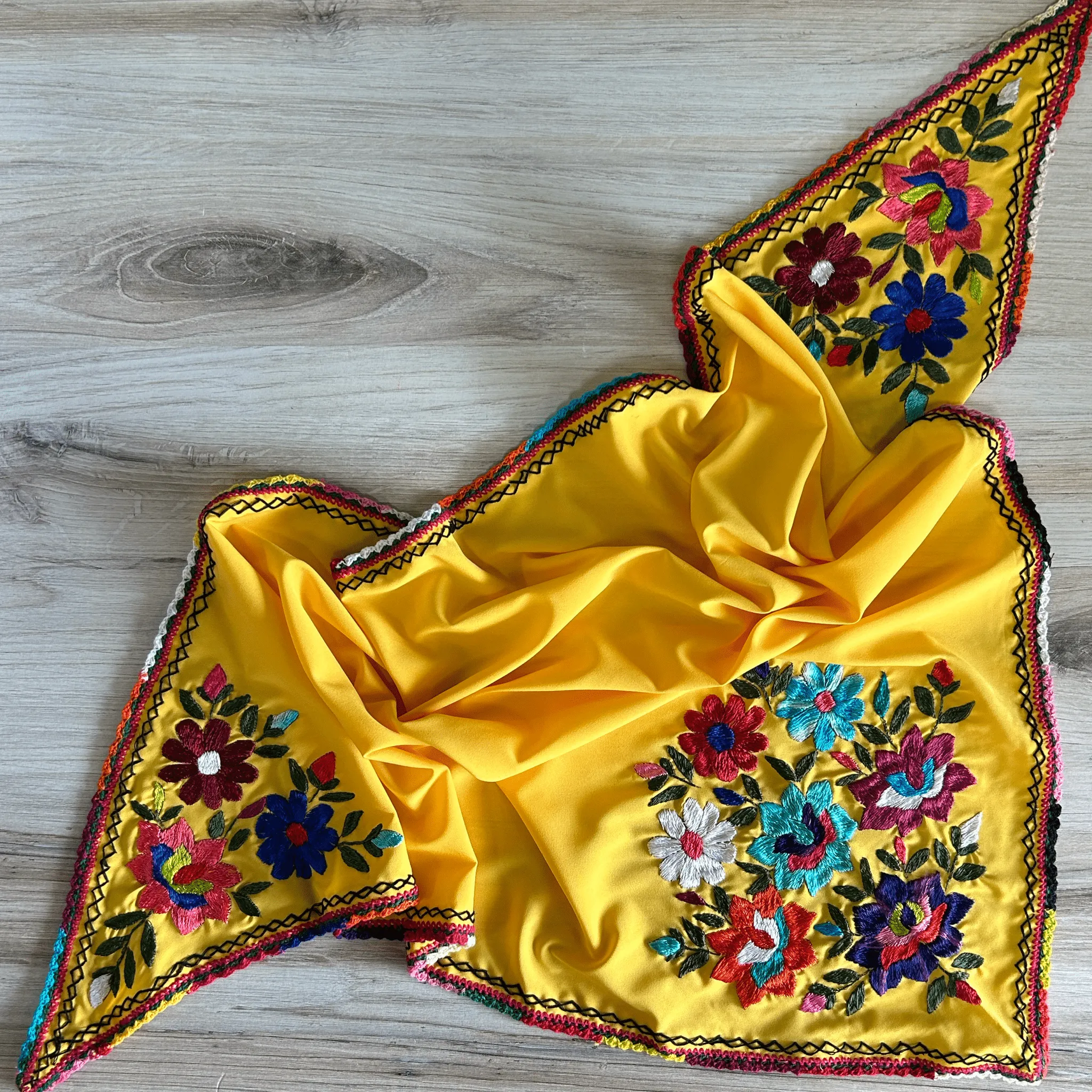 Mexican Embroidered Bandana