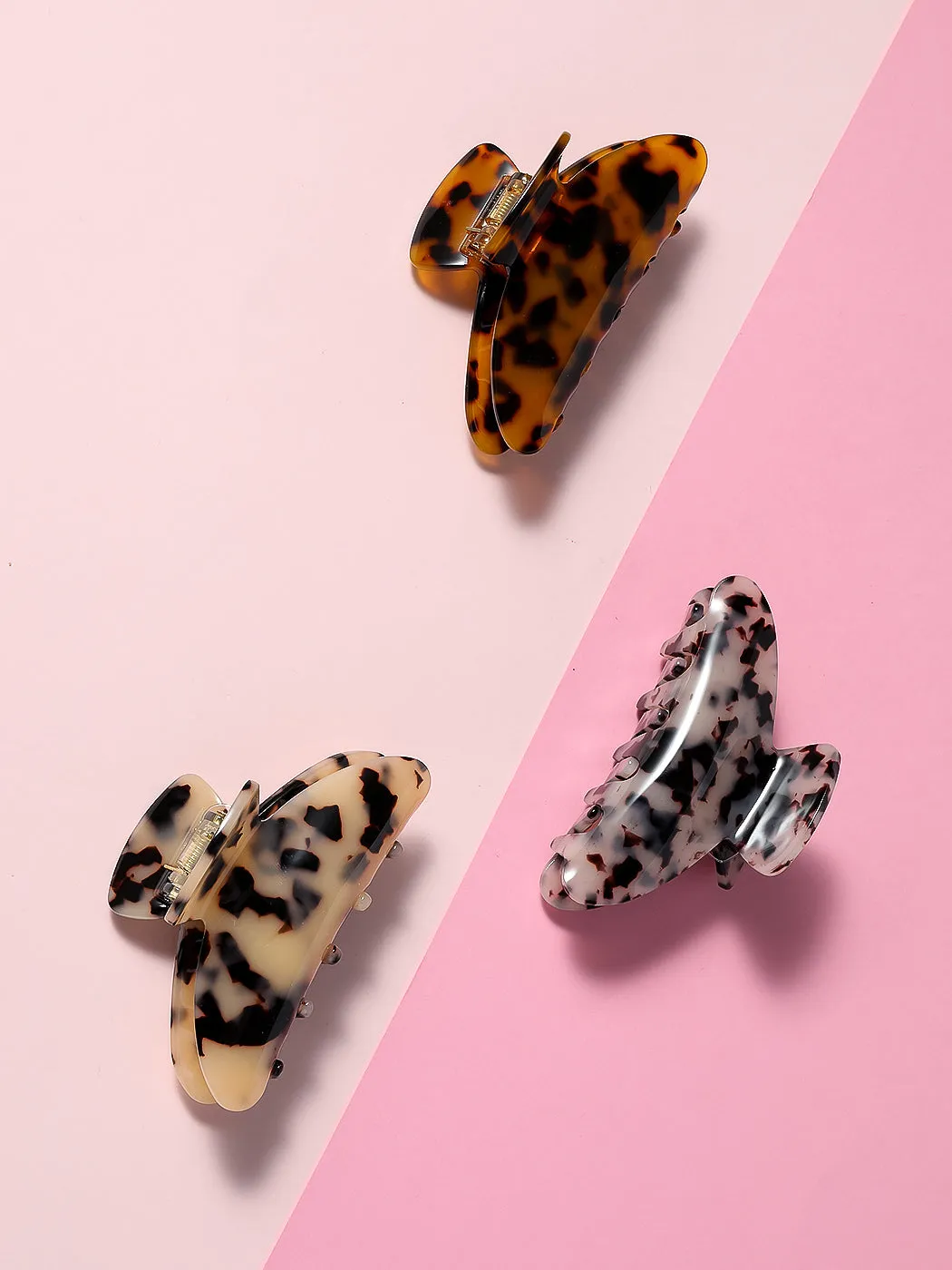 Miniso Tortoiseshell Acetate Hair Claw Clip (Random pick)