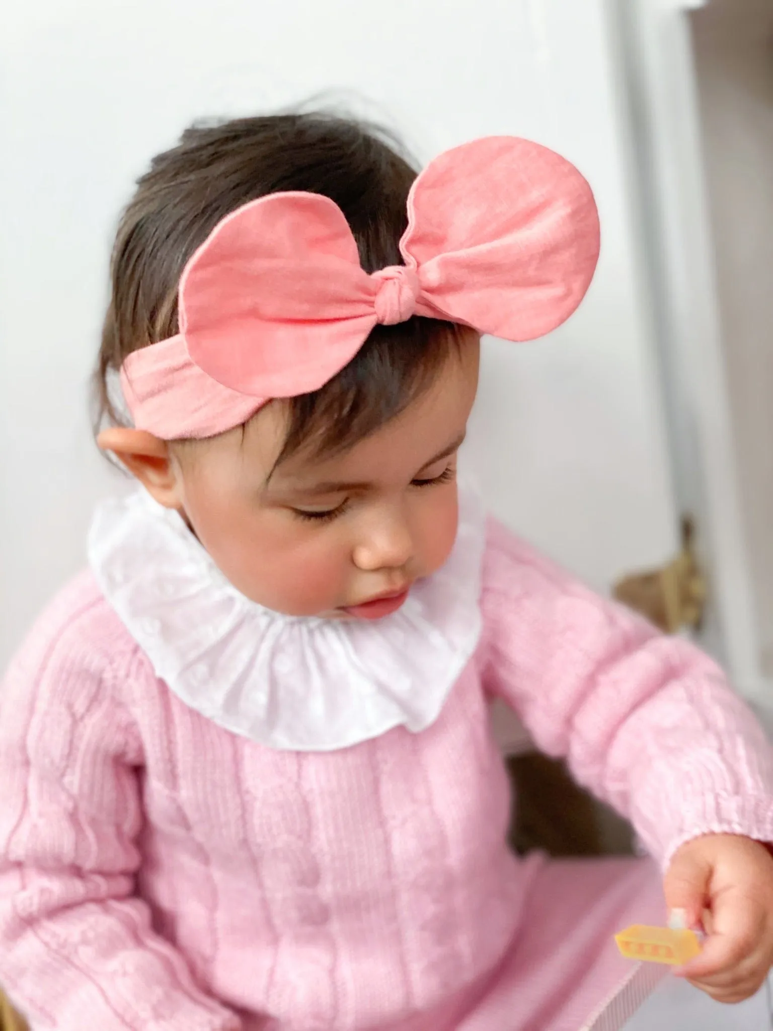 Minnie Linen Hair Wrap