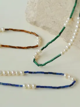 Mosaic Freshwater Pearl Necklaces