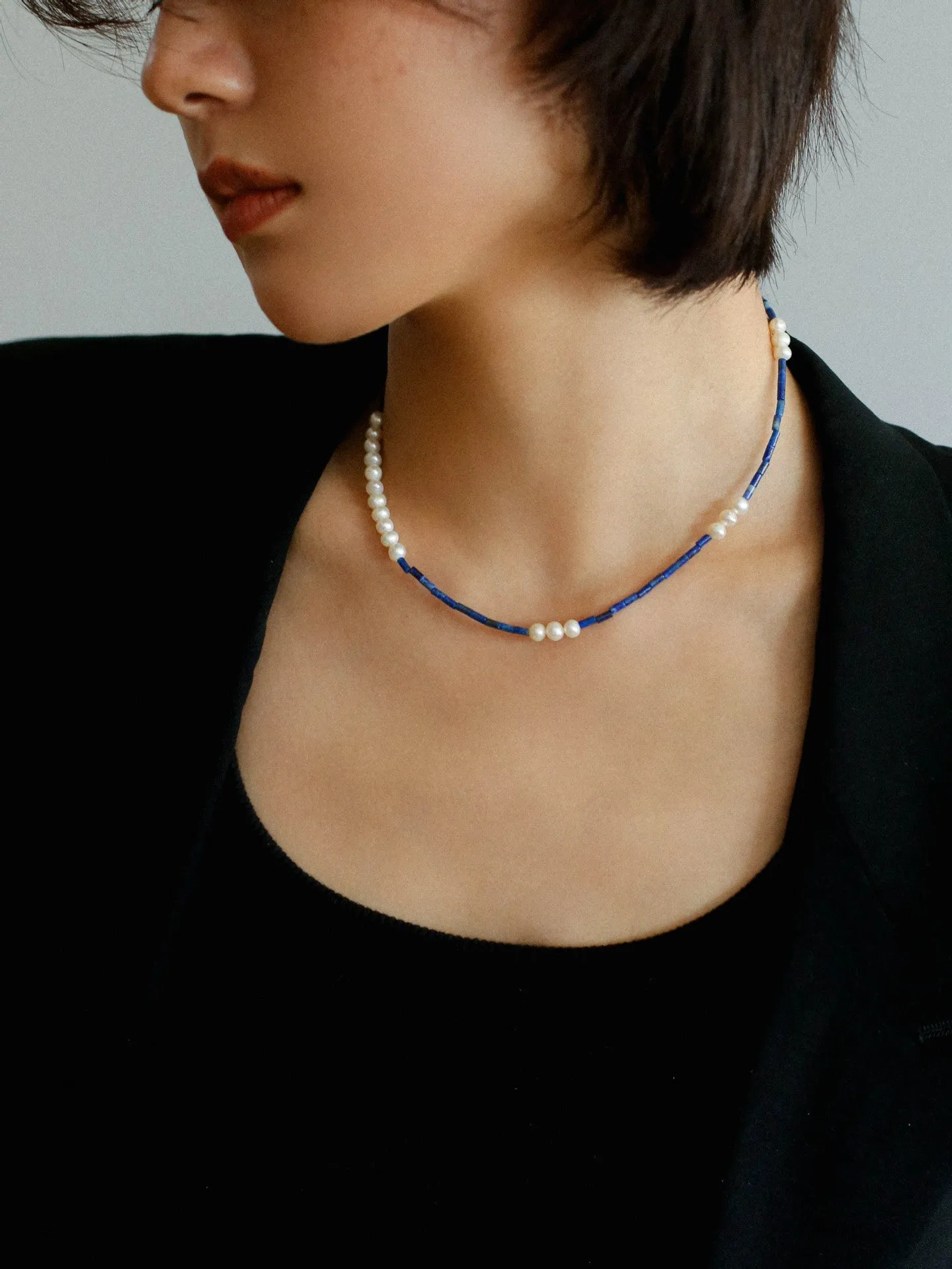 Mosaic Freshwater Pearl Necklaces