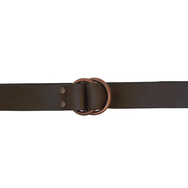 O-ring Leather Belt