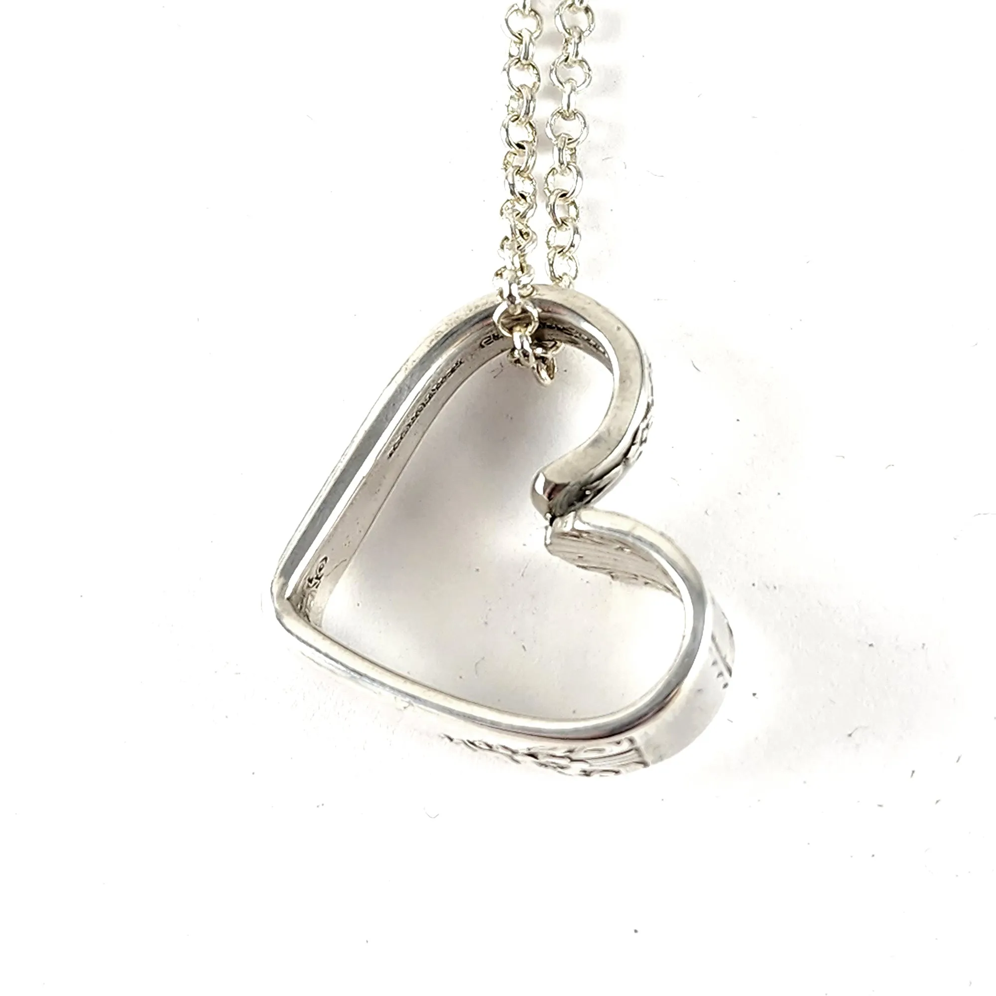 Oneida Harmony Floating Heart Spoon Necklace