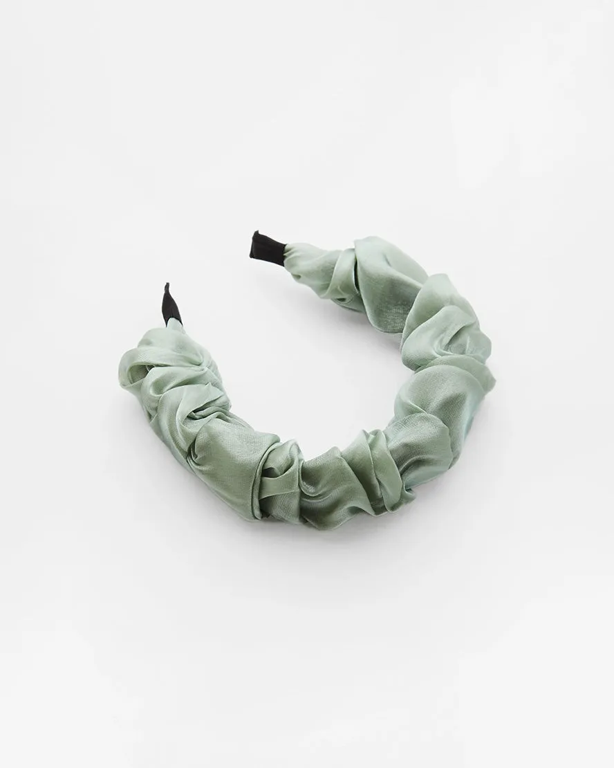 Organza Ruffled Headband