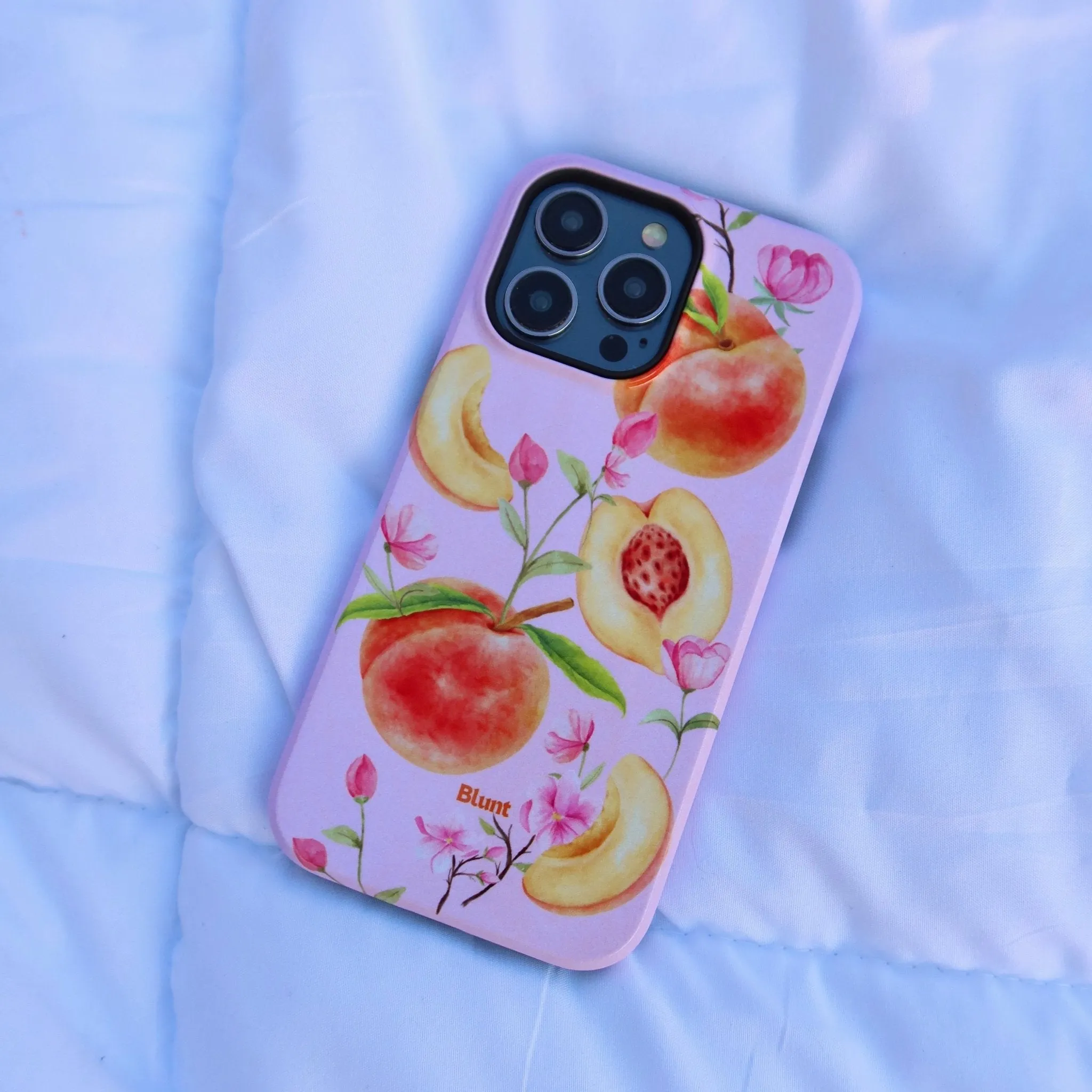 Peach Babe iPhone Case