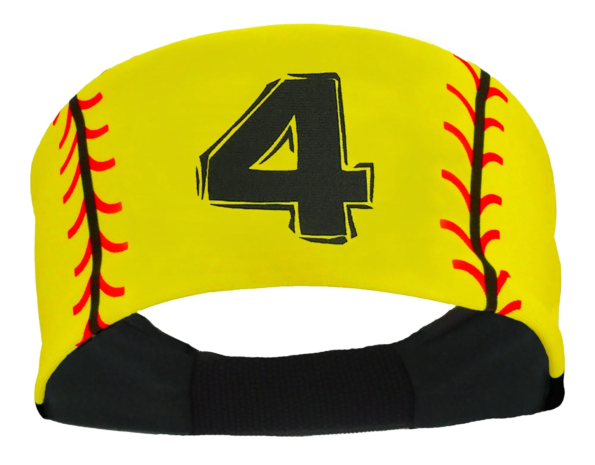 Player ID Softball Stitch Headband (numbers 00-39)